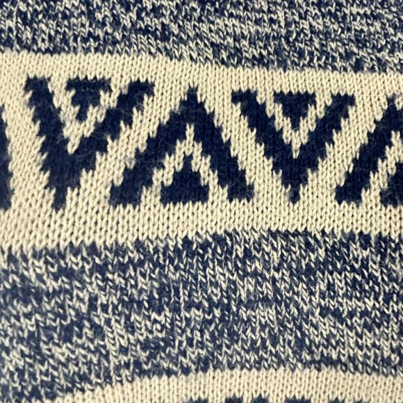 VTG Country Suburbans Womens S Knit Blouse Top Short Sleeve Stretch Geometric - Picture 8 of 8